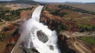 Oroville Spillway May 10 2017 [upl. by Cyrus]