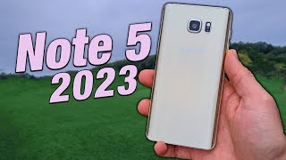 Samsung Galaxy Note 5 in 2023 Worth It [upl. by Pearson82]