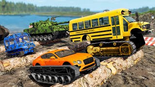 Tracked Vehicle Battle 2  Beamng drive [upl. by Porty]