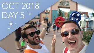 Walt Disney World Vlog  Day 5  Toy Story Land  October 2018  Adam Hattan amp Gary C [upl. by Jillian20]