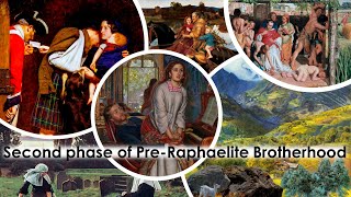 The second phase of the PreRaphaelite Brotherhood 18531858 [upl. by Sisson302]