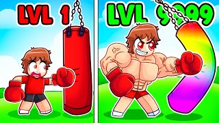 Unlocking MAX POWER in Punching Simulator Roblox [upl. by Osnerol]