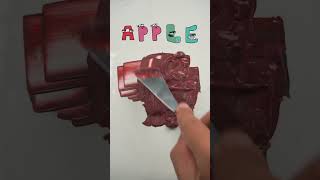 What color do mixed APPLE make satisfying colormixing [upl. by Emmit597]