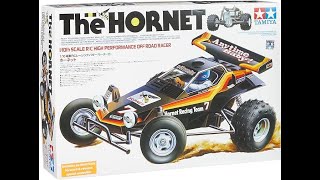 Building the TAMIYA HORNET radio controlled rc car [upl. by Llennoj]