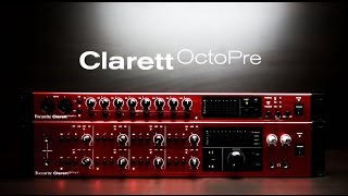 Focusrite  Clarett OctoPre  Getting started [upl. by Enetsirk715]