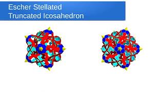 5 ARCHIMEDEAN STELLATED GEOMETRIC POLYHEDRA [upl. by Orlene185]