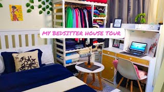 MY UPDATED BEDSITTER HOUSE TOUR 🥰Studio Apartment tour 🏠2024 [upl. by Nodnalb465]