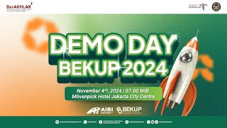 Demoday Baparekraf for Startup BEKUP 2024 [upl. by Annua]