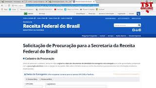 🔴 Procuração Eletrônica para eSocial ficou fácil entregar os eventos de SST l TSTONLINE [upl. by Lizzy701]