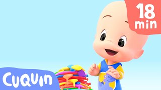 Learn the colors with Cuquins Balloons 🎈 videos amp cartoons for babies [upl. by Ireva622]