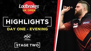 Day One Evening Highlights  Stage Two  2021 Ladbrokes UK Open [upl. by Phillane]