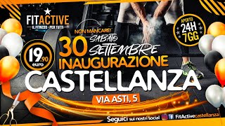 💥INAUGURAZIONE FITACTIVE CASTELLANZA💥 [upl. by Harehs181]