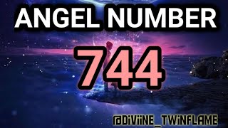 ANGEL NUMBER 744 ANGEL NUMBER 744 Meaning IN HINDI744 ANGEL NUMBER TWIN FLAMEdiviinetwinflame [upl. by Assirroc88]