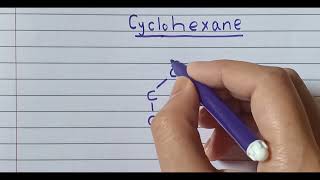 Draw the structure of cyclohexane [upl. by Anne-Corinne]