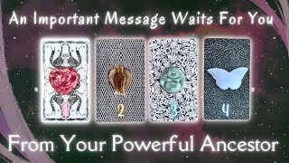 Important Messages from a Powerful Ancestor👑🧙‍♀️ Pick a Card🔮 Timeless InDepth Tarot Reading [upl. by Nitnerb366]