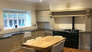 Farrow and Ball London Stone Modern Eggshell Kitchen Hand Painted Wow [upl. by Batista]