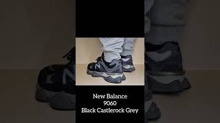 THE BEST NEW BALANCE NEW BALANCE 9060 BLACK CASTLEROCK GREY newbalance newbalance9060 sneaker [upl. by Llesram62]