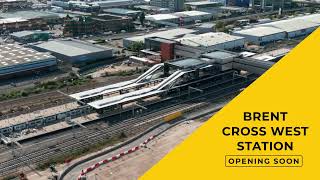 Brent Cross West Station Opening Soon [upl. by Makell]