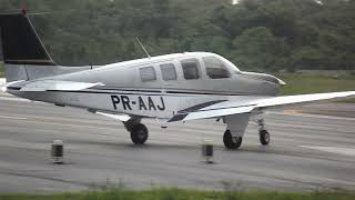 Beechcraft Bonanza A36 Decolagem em Angra dos Reis RJ [upl. by Eecyak872]