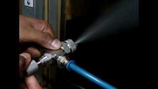 Adjustable Air Atomizing Spray Nozzlempg [upl. by Haimaj]