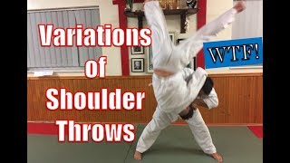 Variations of Shoulder throw  Seoi nageSeoi OtoshiIppon Seoi Nage [upl. by Berger]