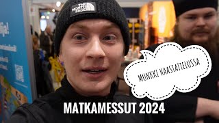 Valamon luostarin munkki haastattelussa  MATKAMESSUT VLOG [upl. by Edras98]