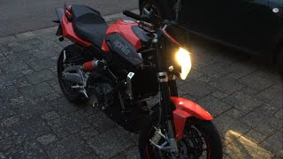 Aprilia Shiver 750 ABS Sound HD [upl. by Ydennek874]