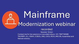 Introduction to Mainframe Modernization Types of Mainframe modernization [upl. by Atnicaj177]