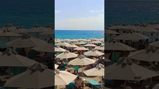 GREECE HALKIDIKI NEA KALLIKRATEIA BEACH ⛱️🏖️💙 summer beach sea [upl. by Arrak]