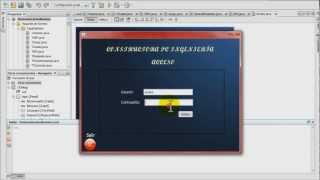 Tutorial Programación pantalla de AccesoLogin en JAVA Netbeans [upl. by Acireit]