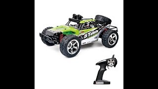 Vatos RC Voiture Télécommandée Tout Terrain 4x4 Echelle 124 Vitesse à 40Kmh [upl. by Rosanna]