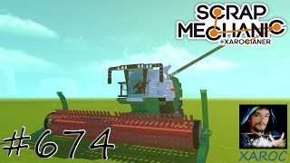 Scrap Mechanic  Fan Creation  Lexion Claas Mähwerk 674 🐶 deutsch  german [upl. by Okram]