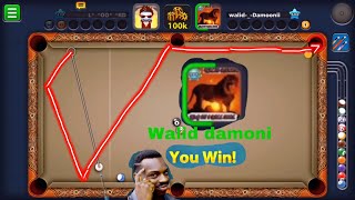 Lord vs walid damoni 8 ball poll game trick shot new video [upl. by Nilatak]