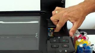 Epson SX125 CISS Instalation V2 [upl. by Dnalhsa219]