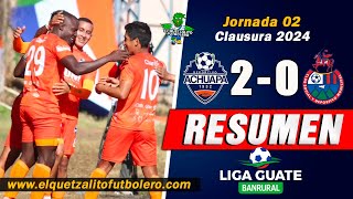 VICTORIA CEBOLLERA Achuapa 2 vs Municipal 0  Jornada 2 Clausura 2024 RESUMEN Liga Nacional [upl. by Joly588]