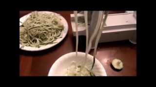 Zucchini pasta how to make [upl. by Vardon]