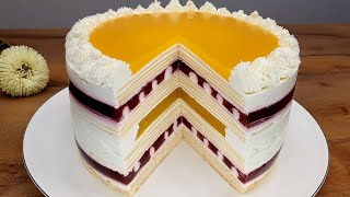 🎄🔥 Der tollste SANFTE Kuchen für das neue Jahr WeihnachtskuchenRezept ohne Ofen [upl. by Eatnahc]