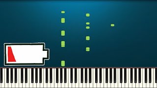 All mobile phones low battery sounds in synthesia [upl. by Giah]