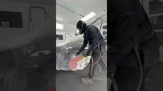 AUTOBODY SPRAYING SOFT SEALER EDGE [upl. by Eityak]