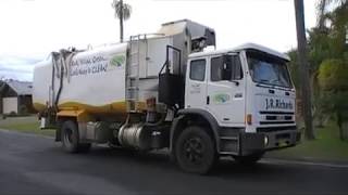 Clarence Valley Recycling Split Truck [upl. by Bonnee]