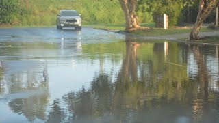 Slowmoving disaster Maryborough braces for further flooding [upl. by Rodavlas]