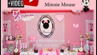 Decoración de Minnie Mouse [upl. by Ailec338]