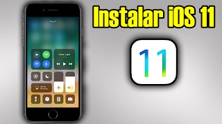 COMO INSTALAR iOS 11 [upl. by Yelsew]