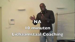 Lichaamstaal Coaching voorbeeld  10 minuten sessie over presenteren [upl. by Ferullo]