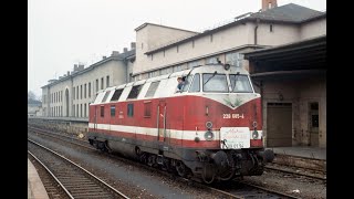 228 633 ein letztes Mal von Ronneburg nach Schmölln im Führerstand [upl. by Baum]