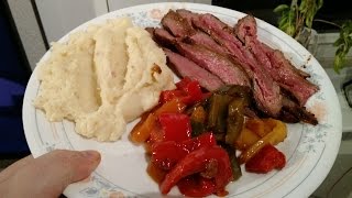 Z Cooks  Flank Steak 101 [upl. by Eillit]