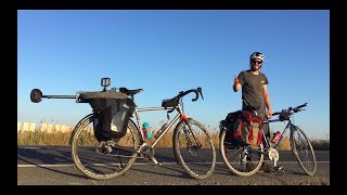 Cyclotourisme  3200 km en un mois Vevey  Tarifa [upl. by Jesh]