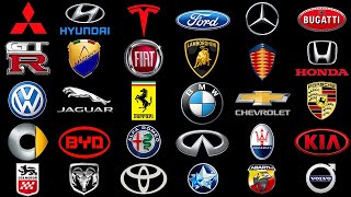 120 MAJOR CAR BRANDS OF SUPERCARS vs ELECTRIC VEHICLES vs LUXURY CARS vs SUVs [upl. by Nosnarb826]