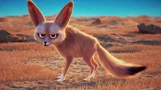 Ornatrix 3dsmax Making of Fox by Alireza Akhbari [upl. by Yelsna]