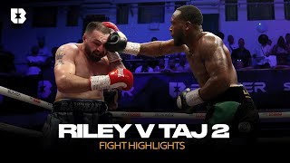 Viddal Riley vs Anees Taj 2  Fight Highlights [upl. by Roxana]